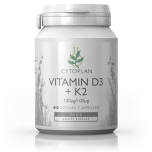 Cytoplan Vitamin K2 & D3, vitamiinid K2 ja D3, 60 kapslit