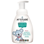 ATTITUDE laste 3 ühes: šampoon, kehapesu ja palsam Pear Nectar (pirninektar) 300ml 